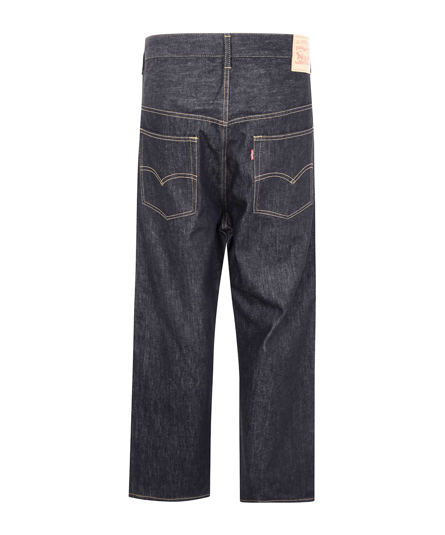 Junya Watanabe Contrast-stitching Jeans In Blue