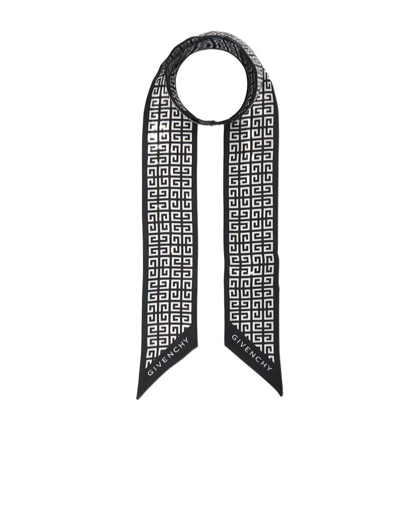 Shop Givenchy Pointed Scarf In Black
