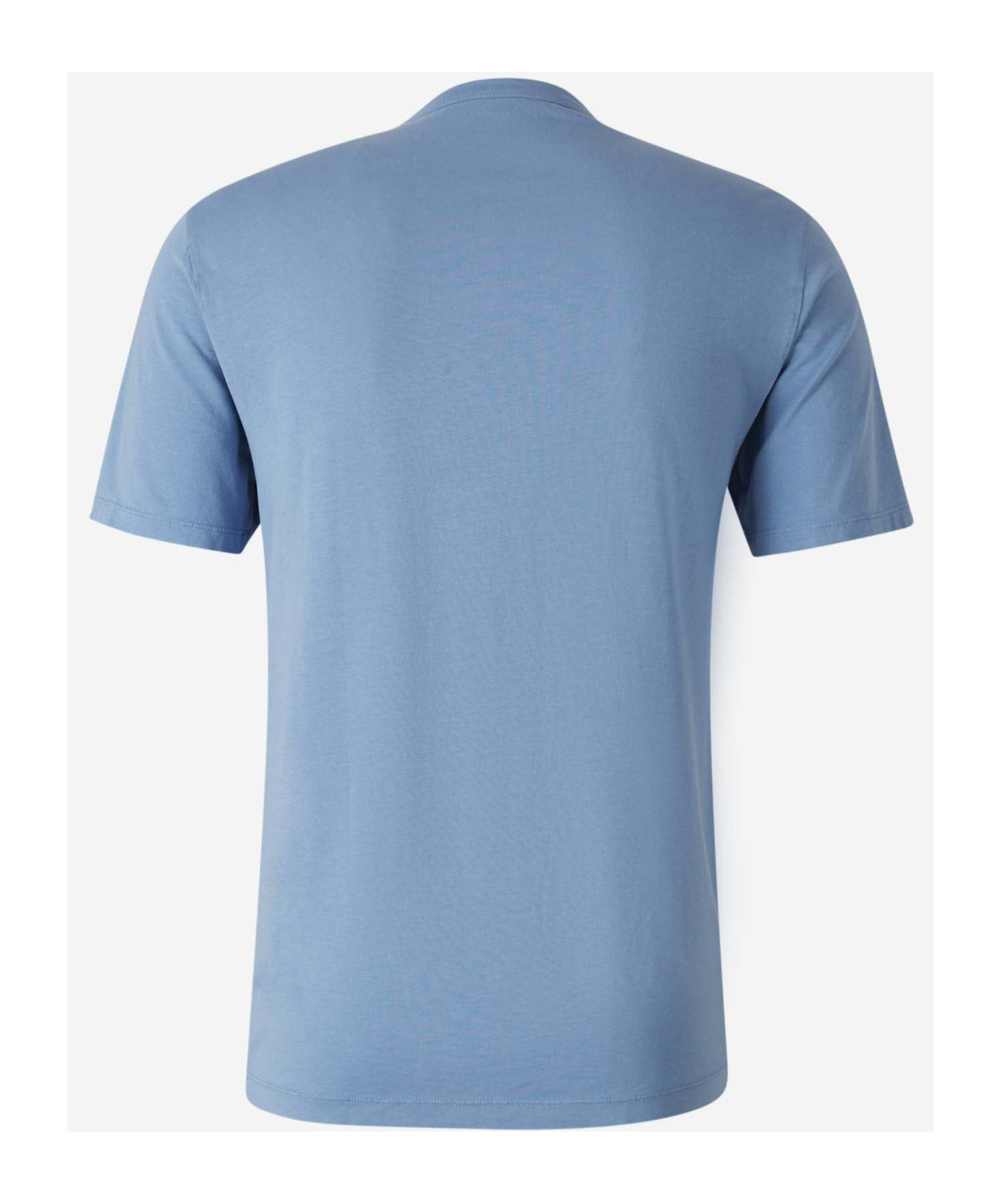 Officine Generale Officine Générale Cotton Pocket T-shirt In Blue