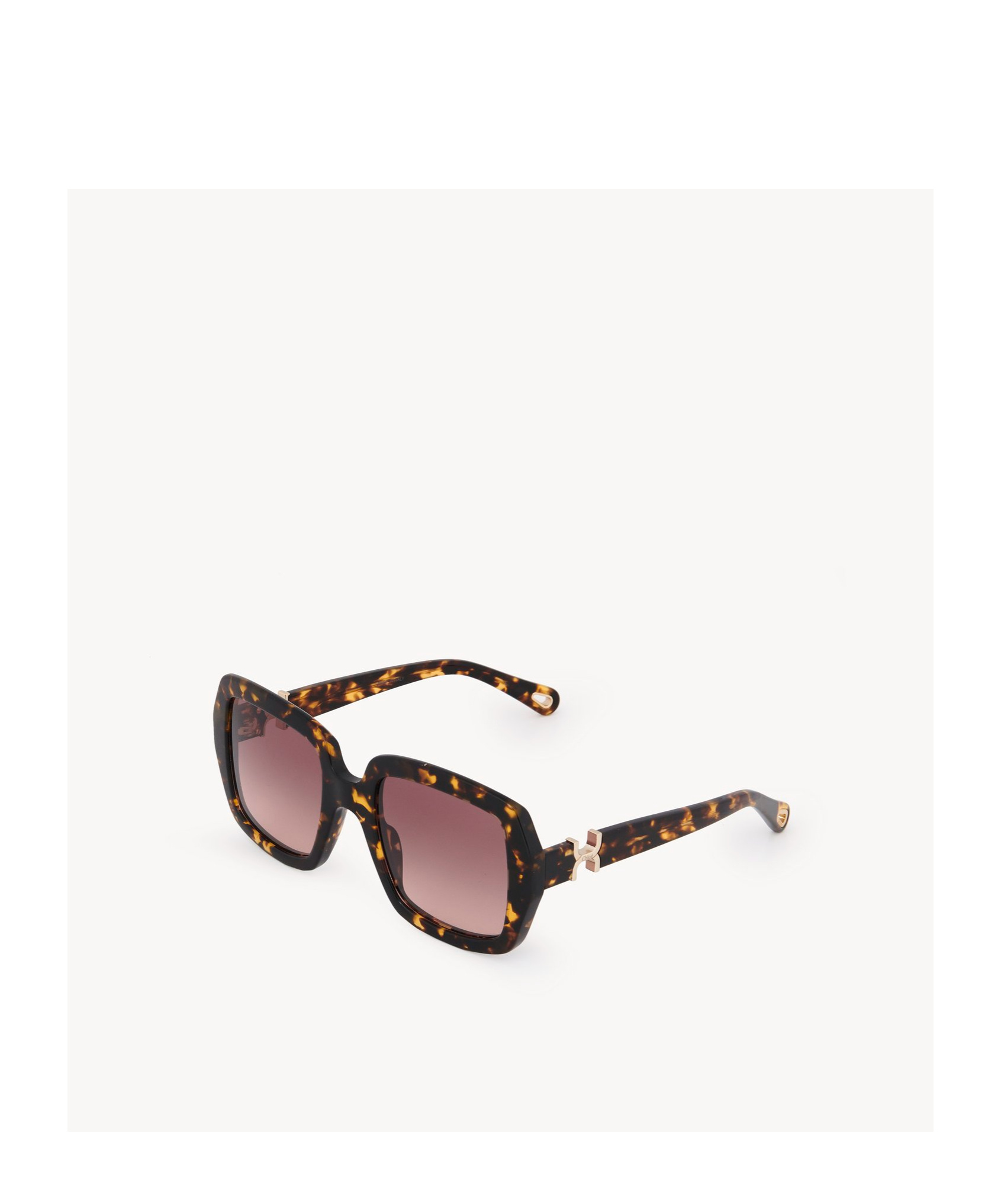 Chloé Full Frame Sunglasses In Black