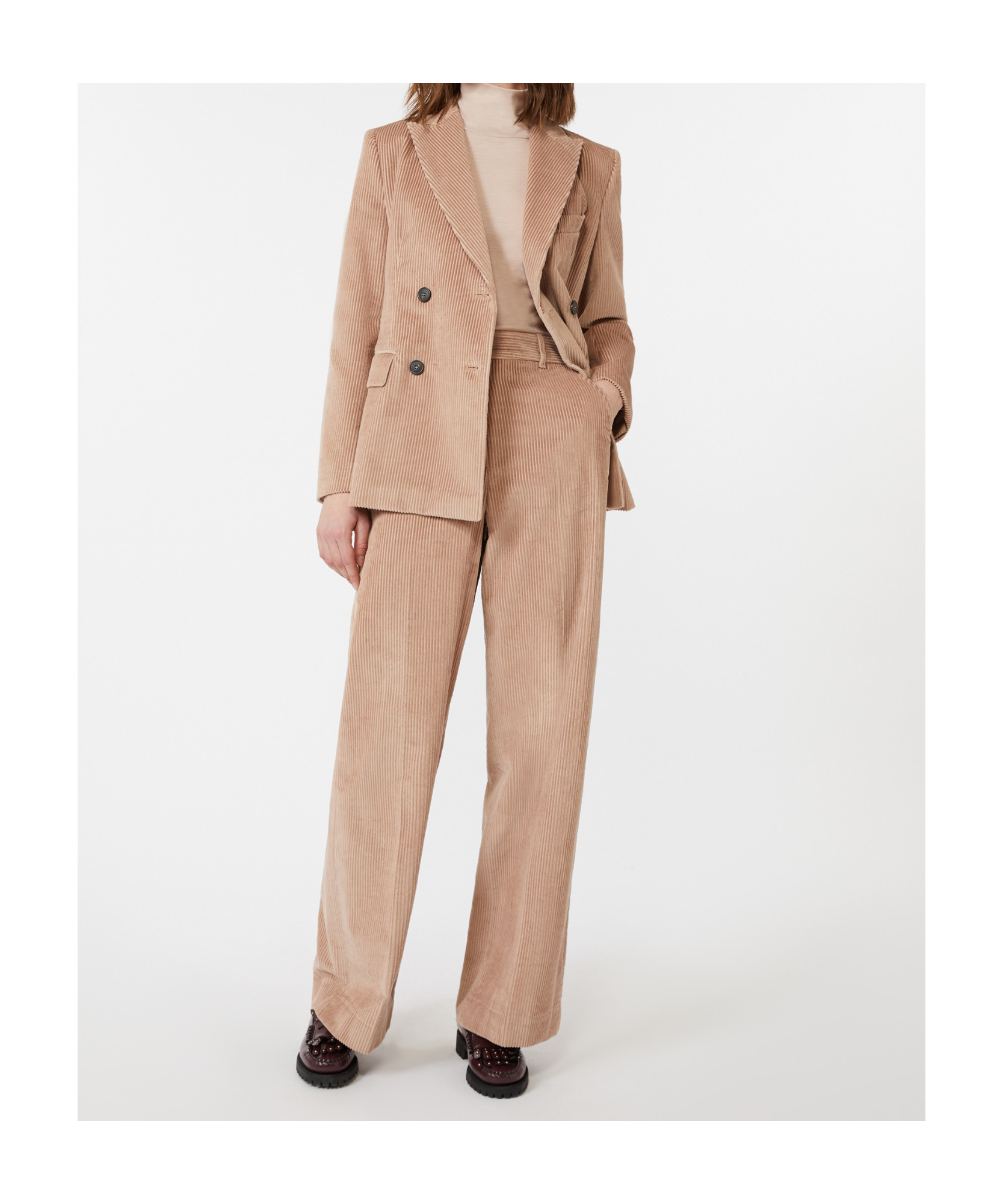 Weekend Max Mara Teseo Turtleneck Knitted Pullover In Neutral