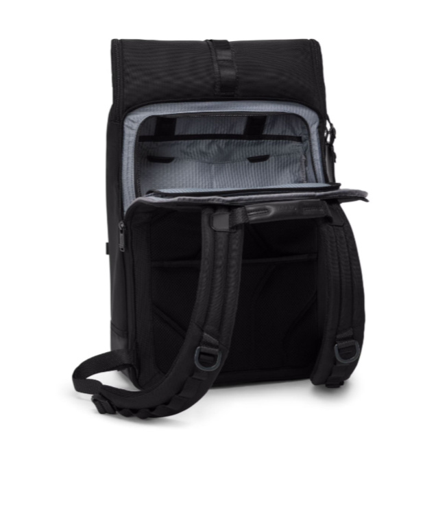 Tumi Flap-top Backpack In Black