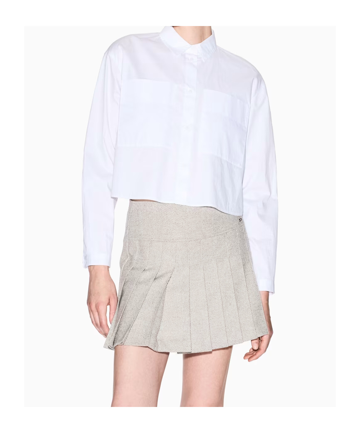 Armani Exchange Long Sleeve Shirt In Multi