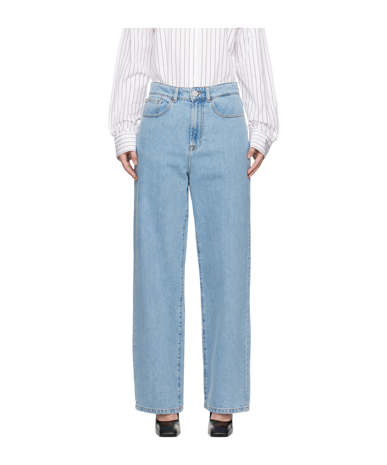 Rohe Straight-leg Jeans In Blue