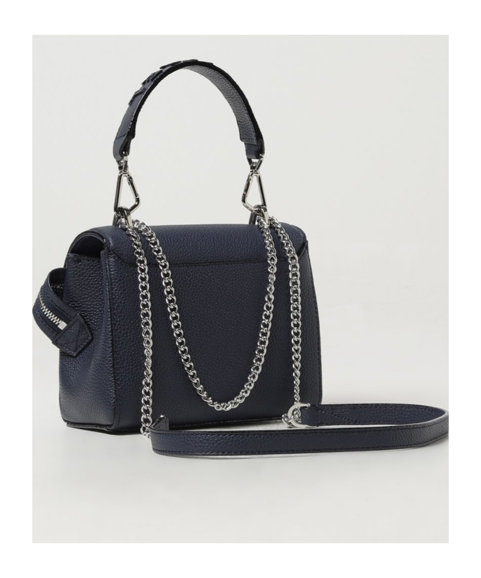 Lancel Flip Shoulder Bag In Black