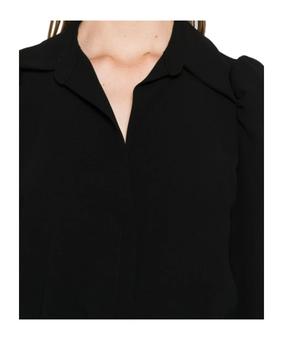 Dries Van Noten Celindra 9219 W.w.shirt In Black