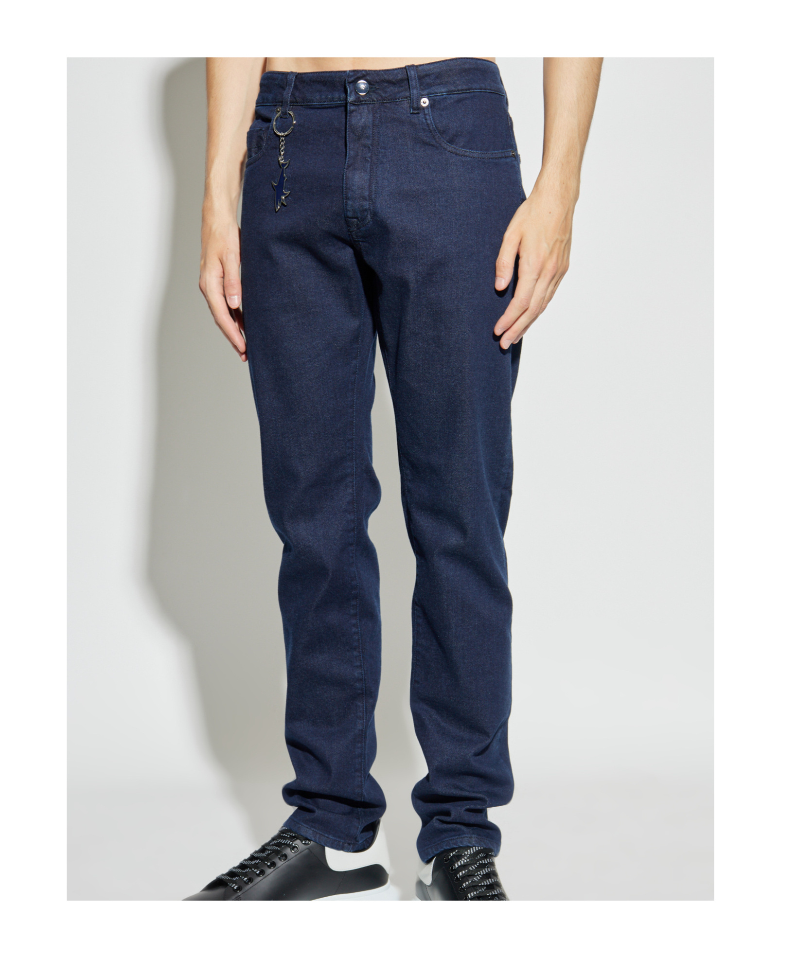 Paul & Shark Shark-keychain Jeans In Black