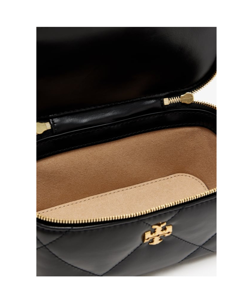 Tory Burch Top Handle Cosmetic Bag In Black