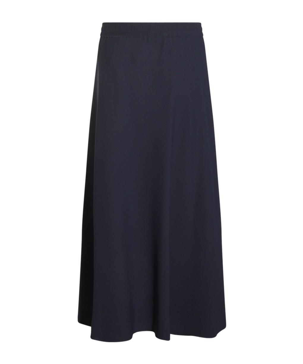 Herno Drawstring Flared Skirt In Black