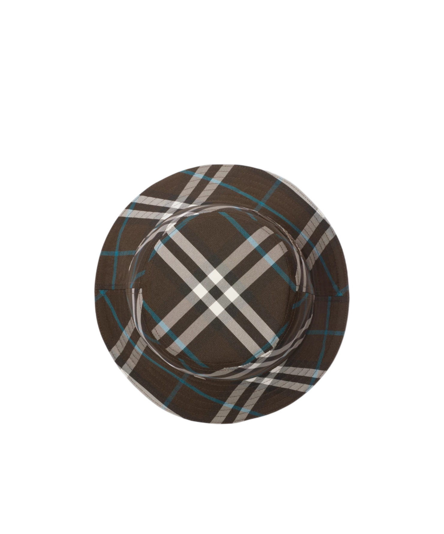 Burberry Ekd Check-print Bucket Hat In Black