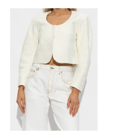 Jacquemus Long Sleeve Casual Jacket In Neutral