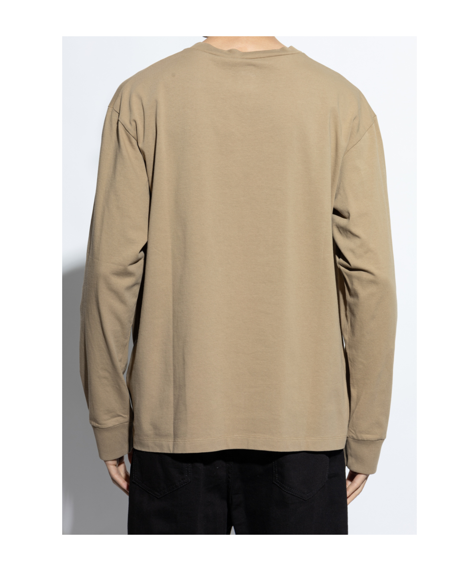 Shop Dsquared2 Logo Printed Long-sleeved T-shirt In Nude