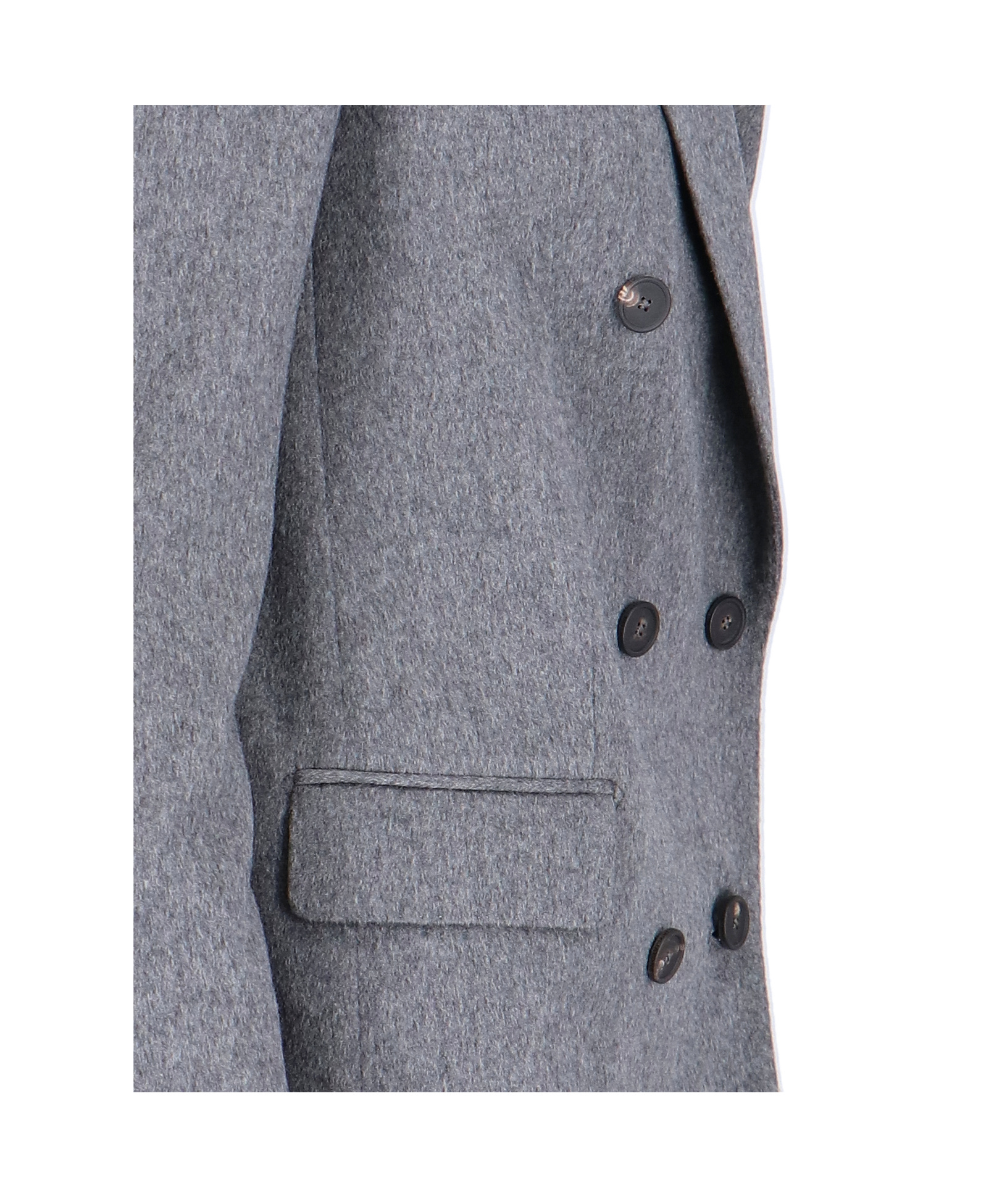 Tagliatore Jamine Double-breasted Cashmere Blazer In Gray