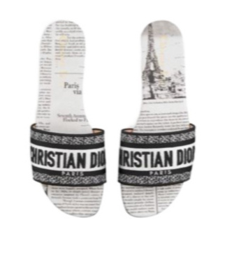 Dior Dway Slide In White