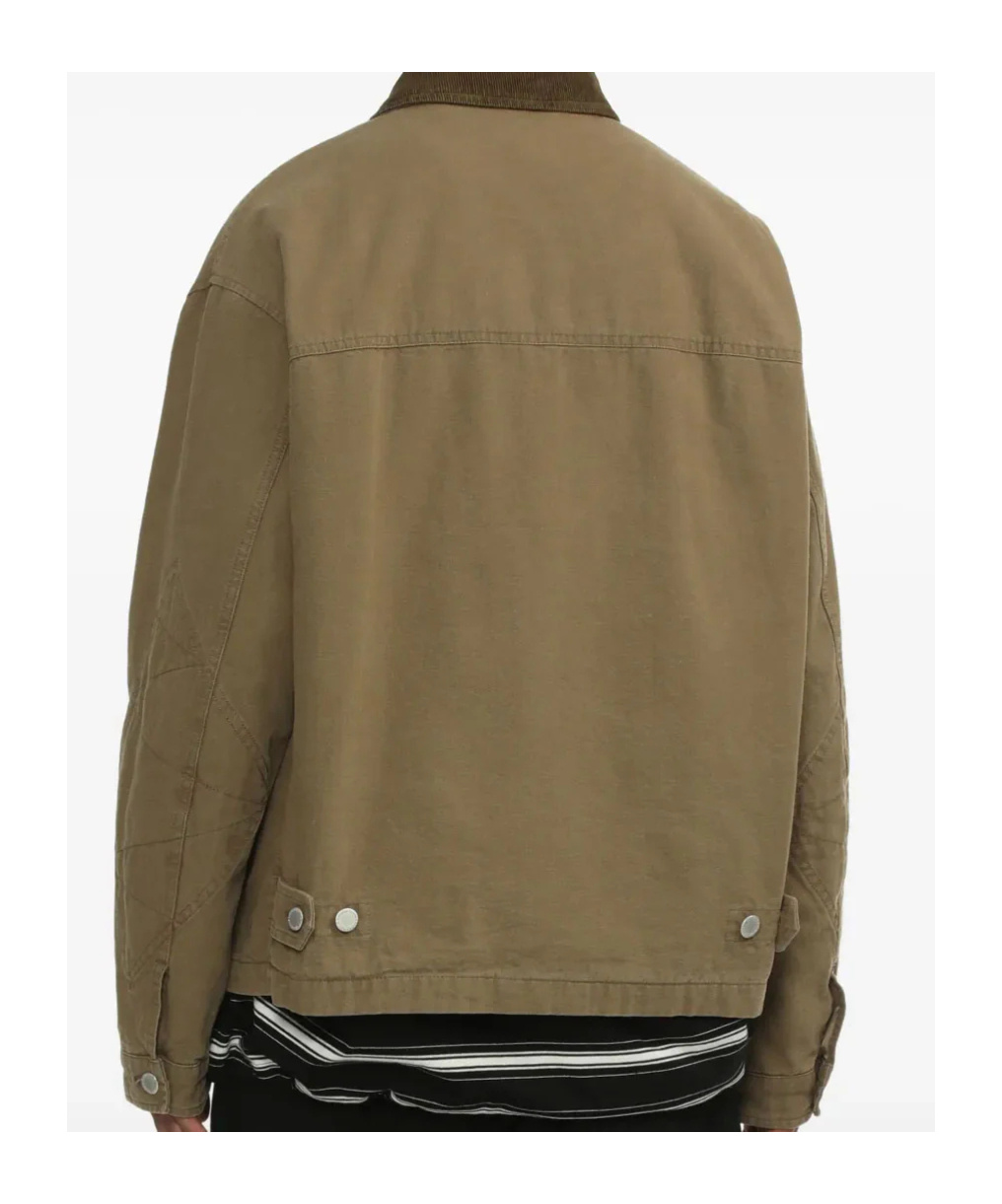 Comme Des Garçons Long Sleeve Jacket In Brown