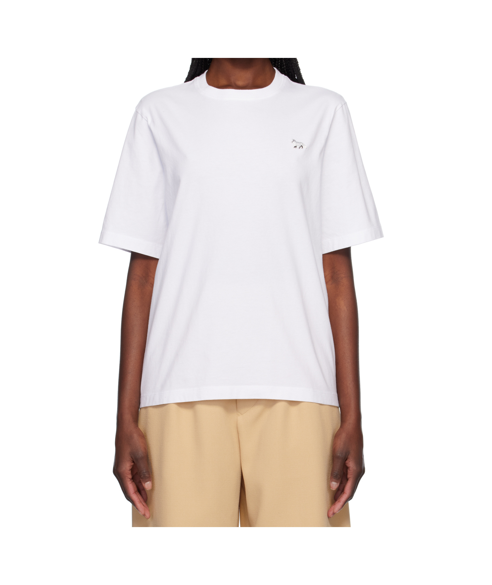 MAISON KITSUNÉ BABY FOX-PATCH T-SHIRT