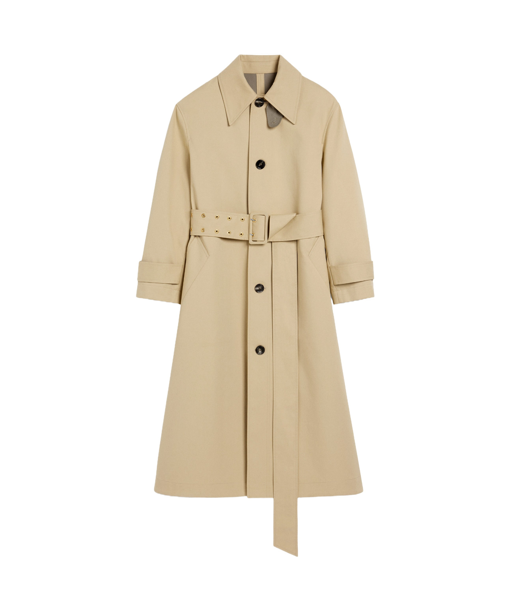 Ami Alexandre Mattiussi Single-breasted Casual Windbreaker In Nude