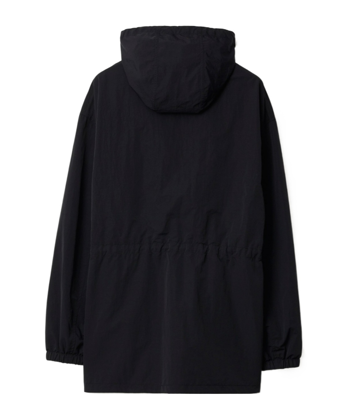 Burberry Nylon Jacket In Black