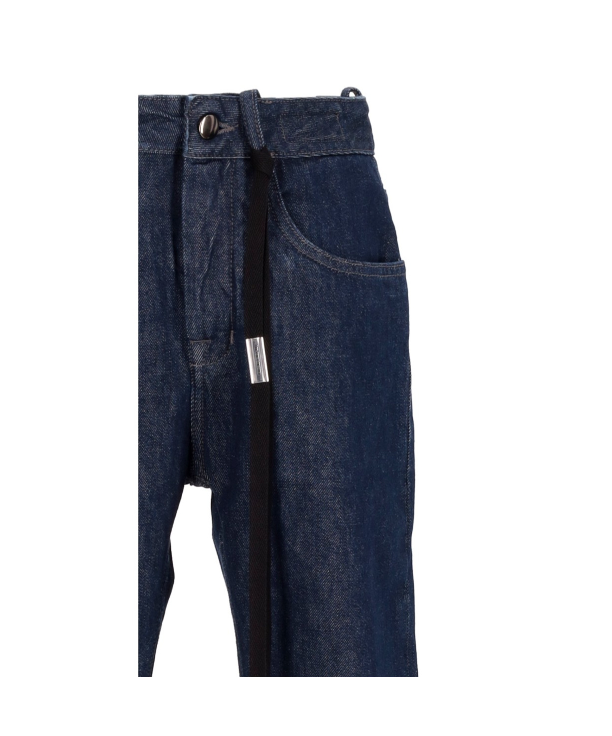 Ann Demeulemeester High-waist Straight-leg Jeans In Black