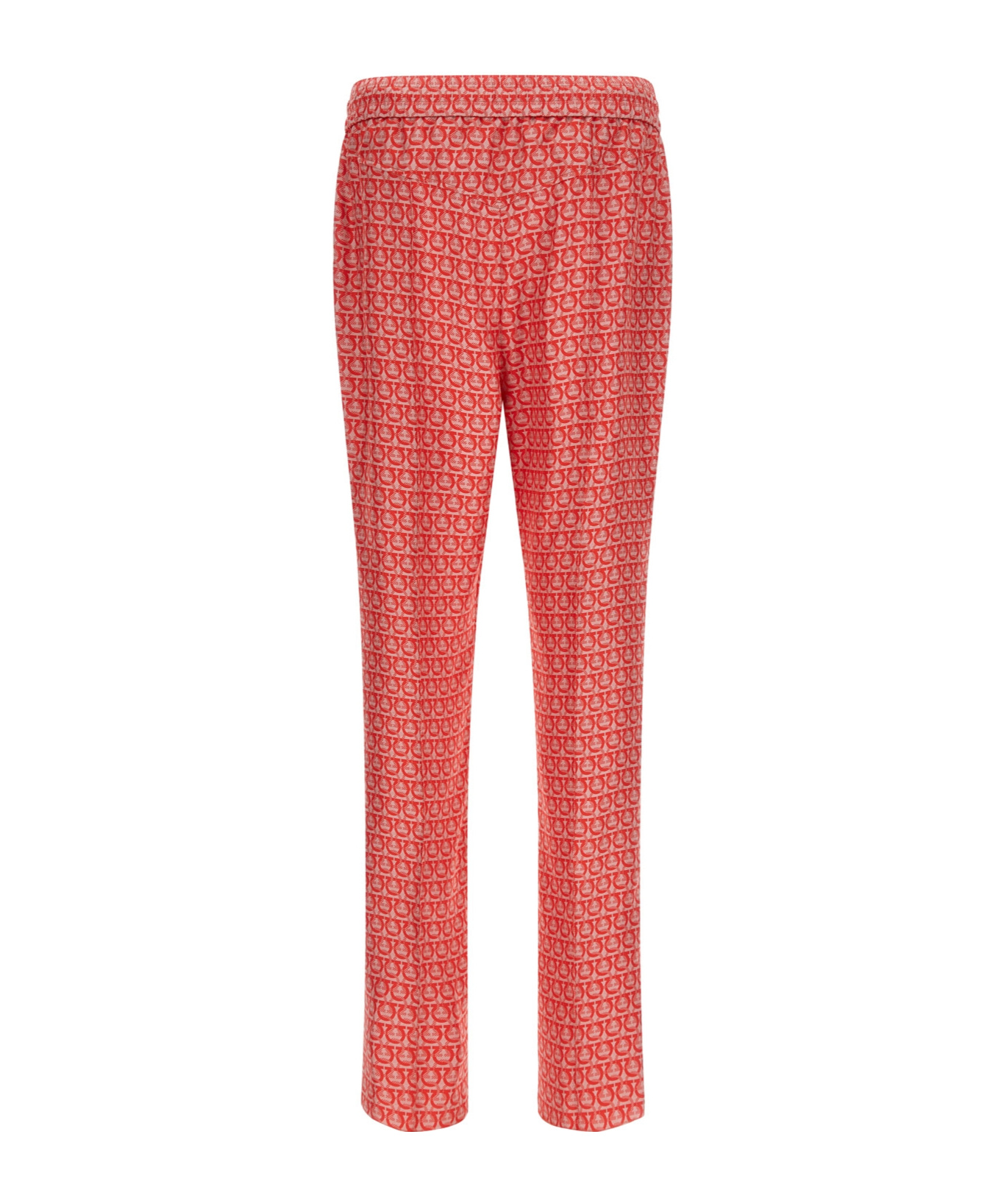 Ferragamo Salvatore Pants In Red