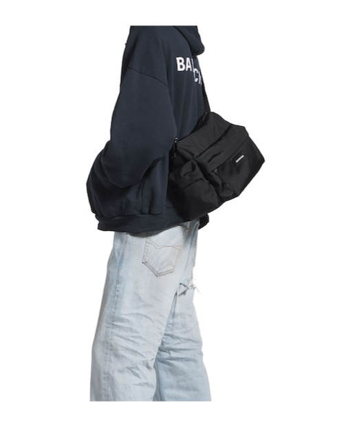 Balenciaga Men's Explorer Multipocket Weekender Small In Black In Black