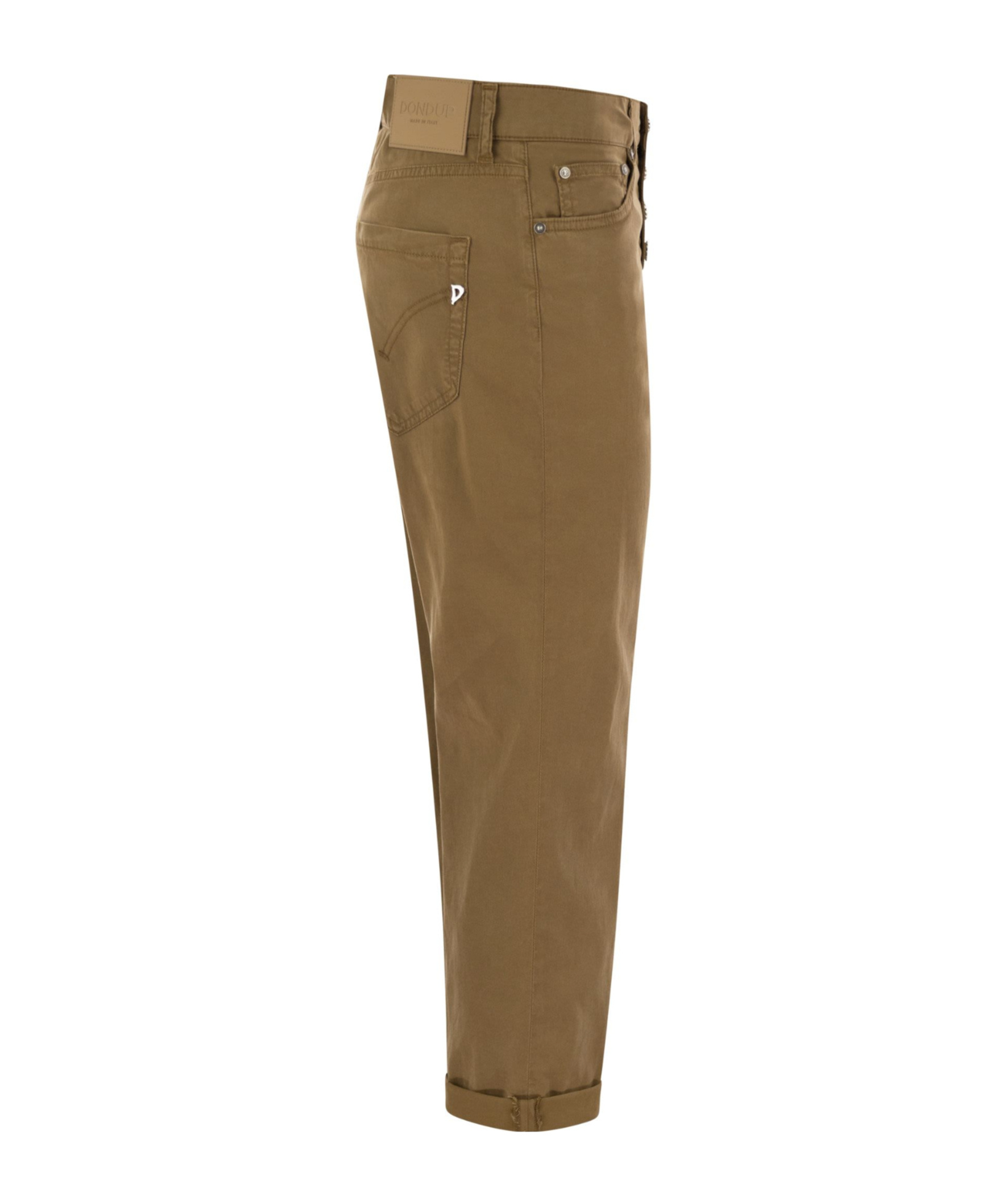 Dondup Koons Loose Fitting Jeans In Lyocell And Stretch Cotton