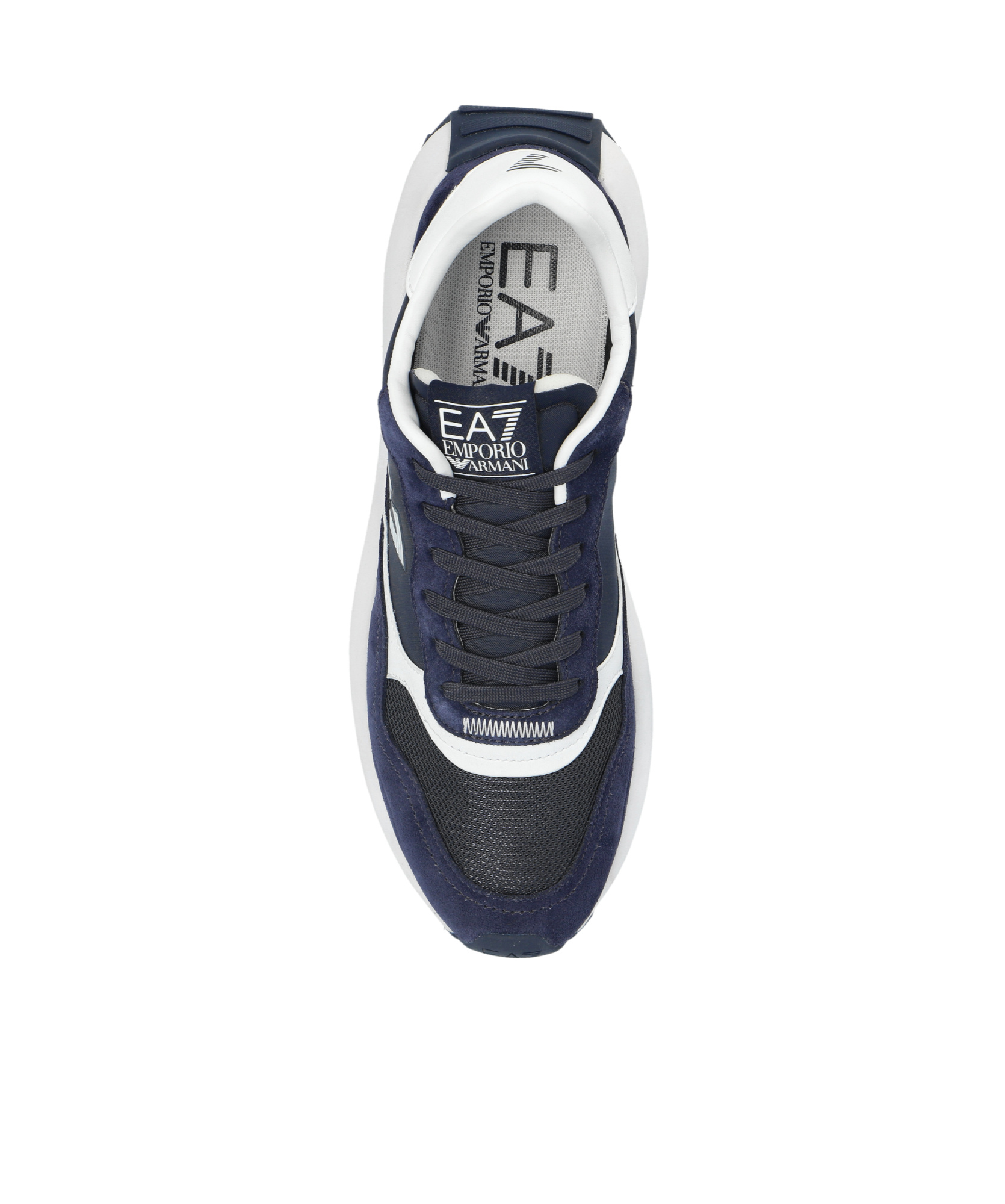 Ea7 Logo-print Low-top Sneakers In Multi