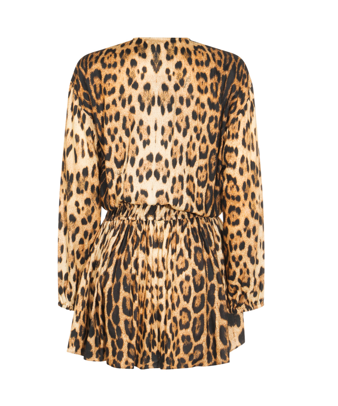 Roberto Cavalli Knee Length Dress Leopard Print In Animal Print