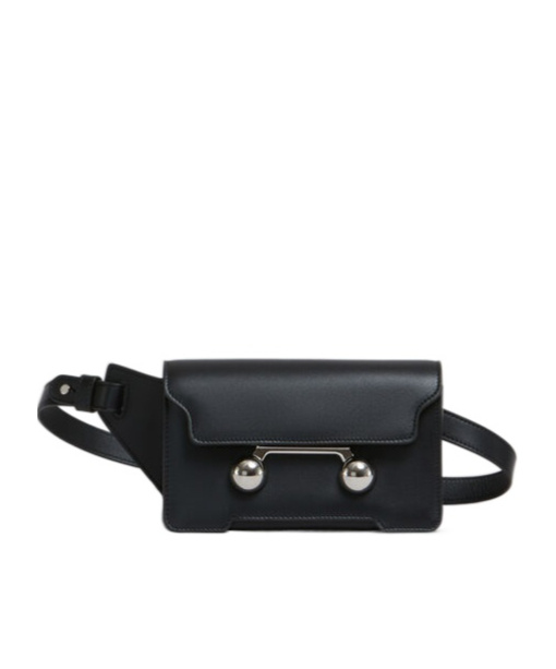 Marni Trunkaroo Crossbody Bag In Black