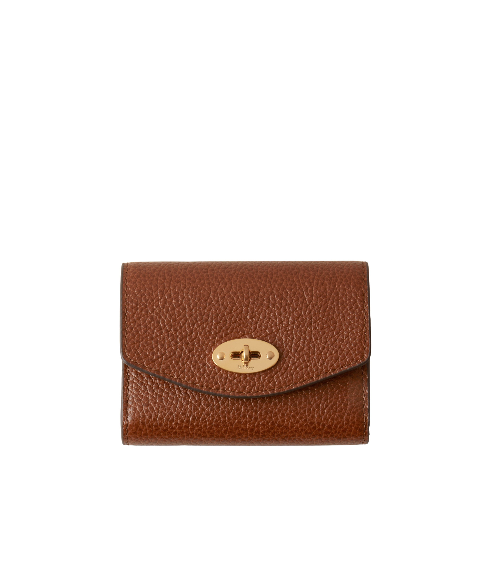 Mulberry Turnlock Fastened Wallet In Brown