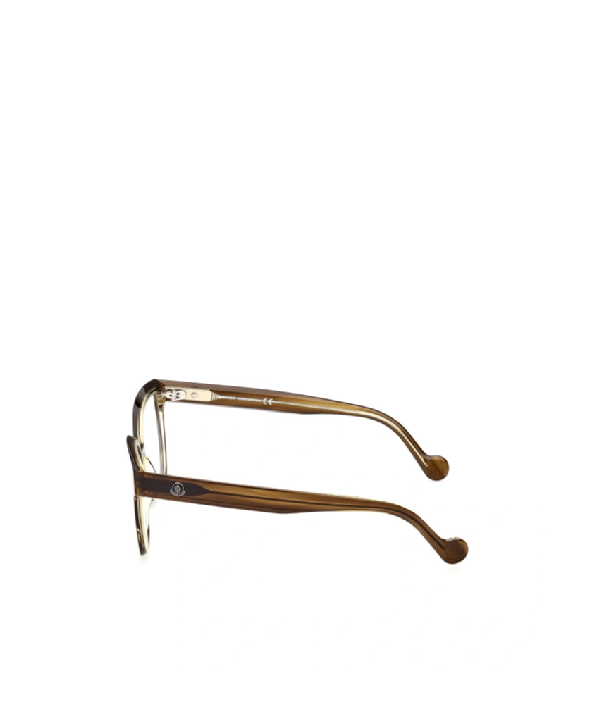 Moncler Logo Flat Mirror In Brown