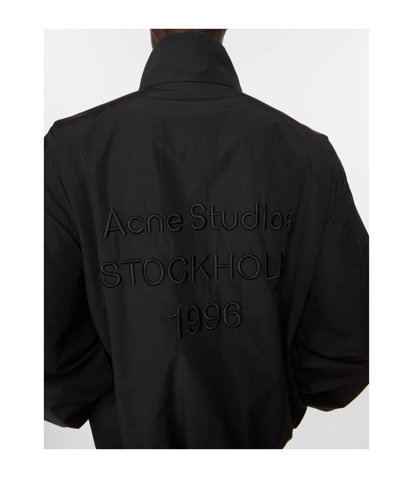Acne Studios Long-sleeved Casual Jacket In Black