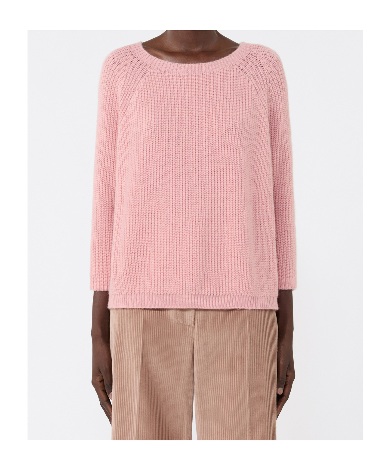Weekend Max Mara Mohair Yarn Sweater In Pink