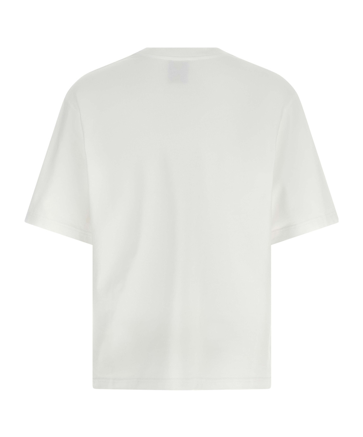 Casablanca Oversized T-shirt With Dragonfly Floral Print In Multi