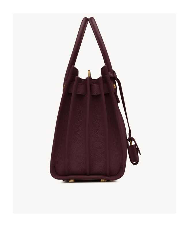 Saint Laurent Sac De Jour Shoulder Bag In Red