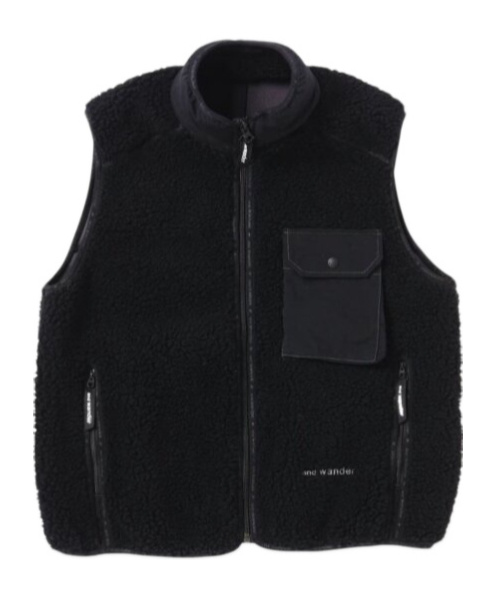 Shop And Wander Sleeveless Vest In Black