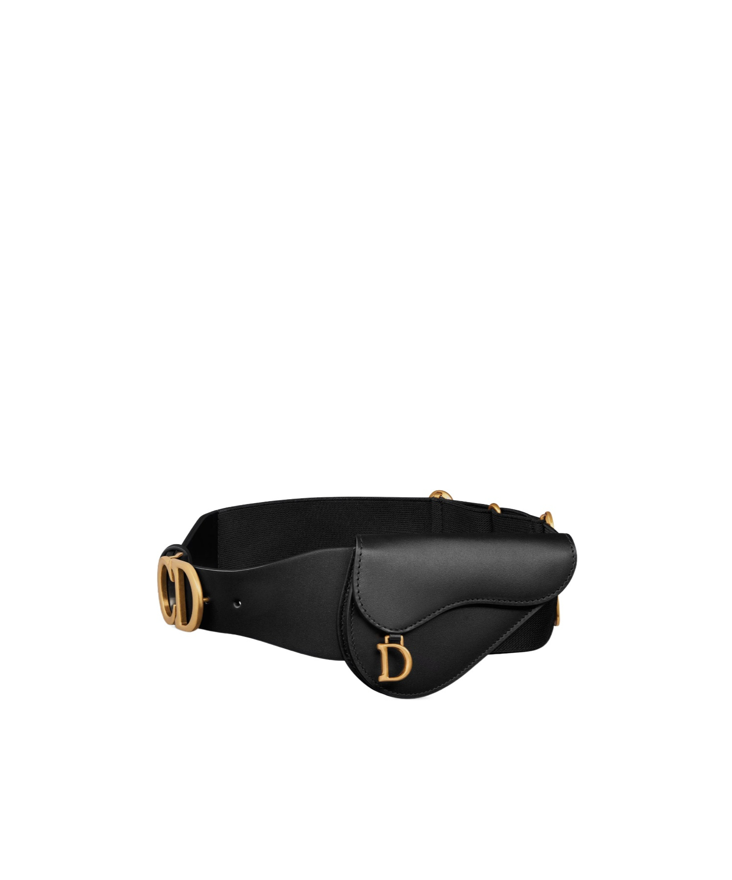 Dior Saddle Bag Belt In Black