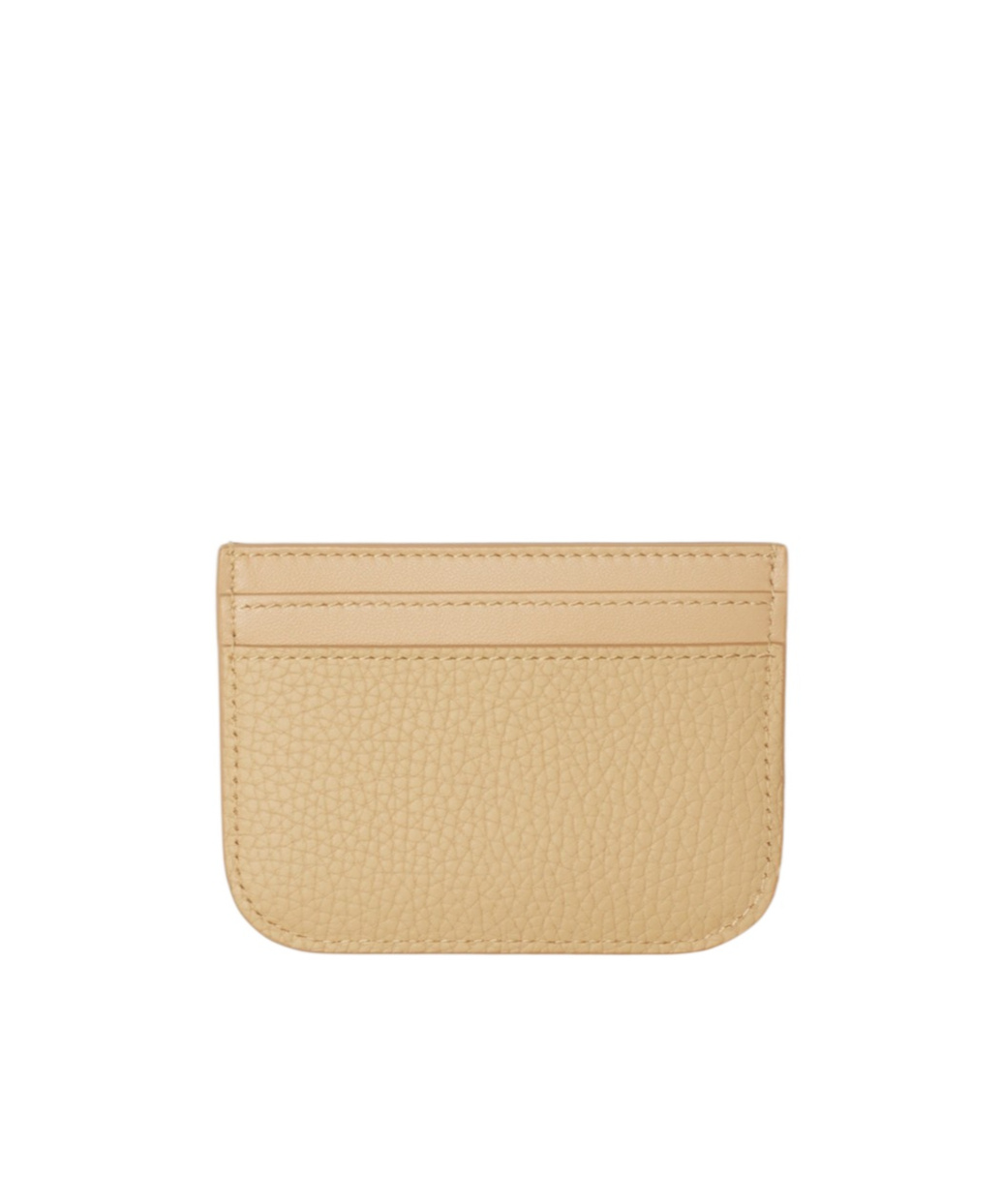 Burberry Logo Card Holder In Sand