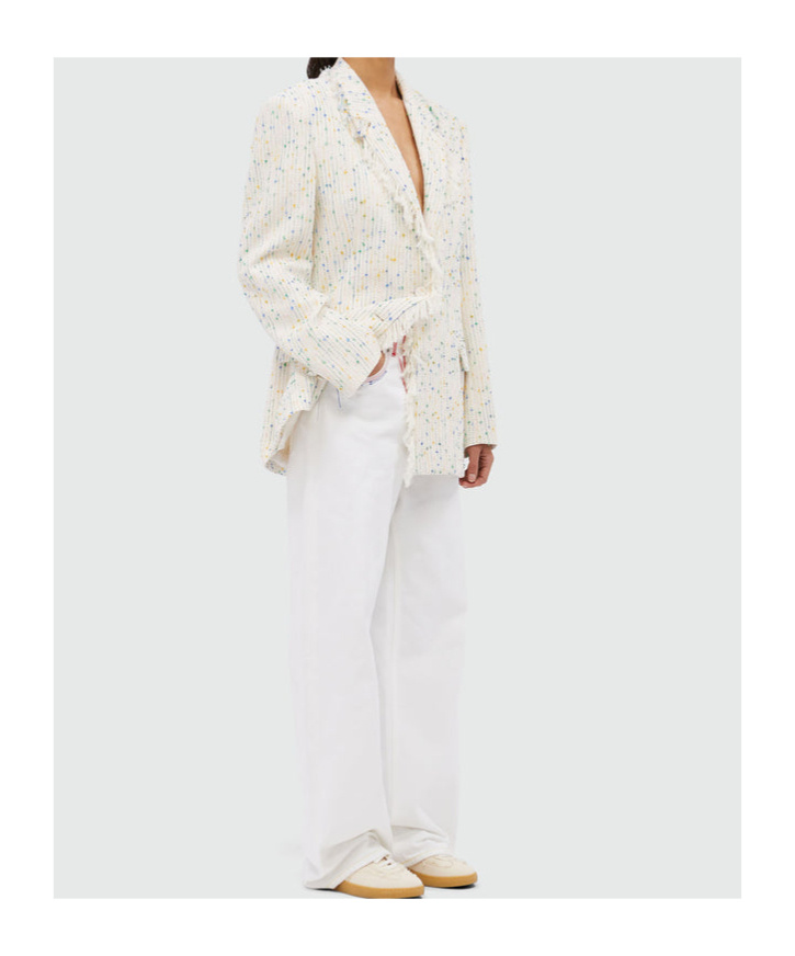 Msgm Blazer In White