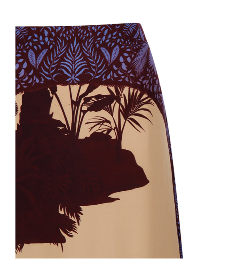 Shop Johanna Ortiz Nuevos Territorios Skirt In Brown