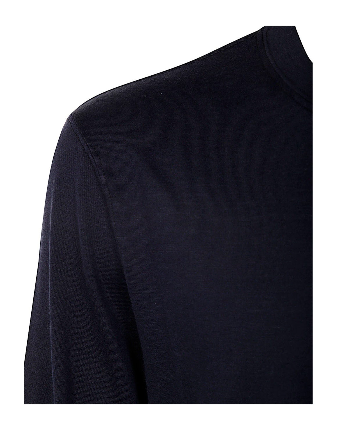 Brunello Cucinelli Multi Layer T-shirt Multicolor In Black