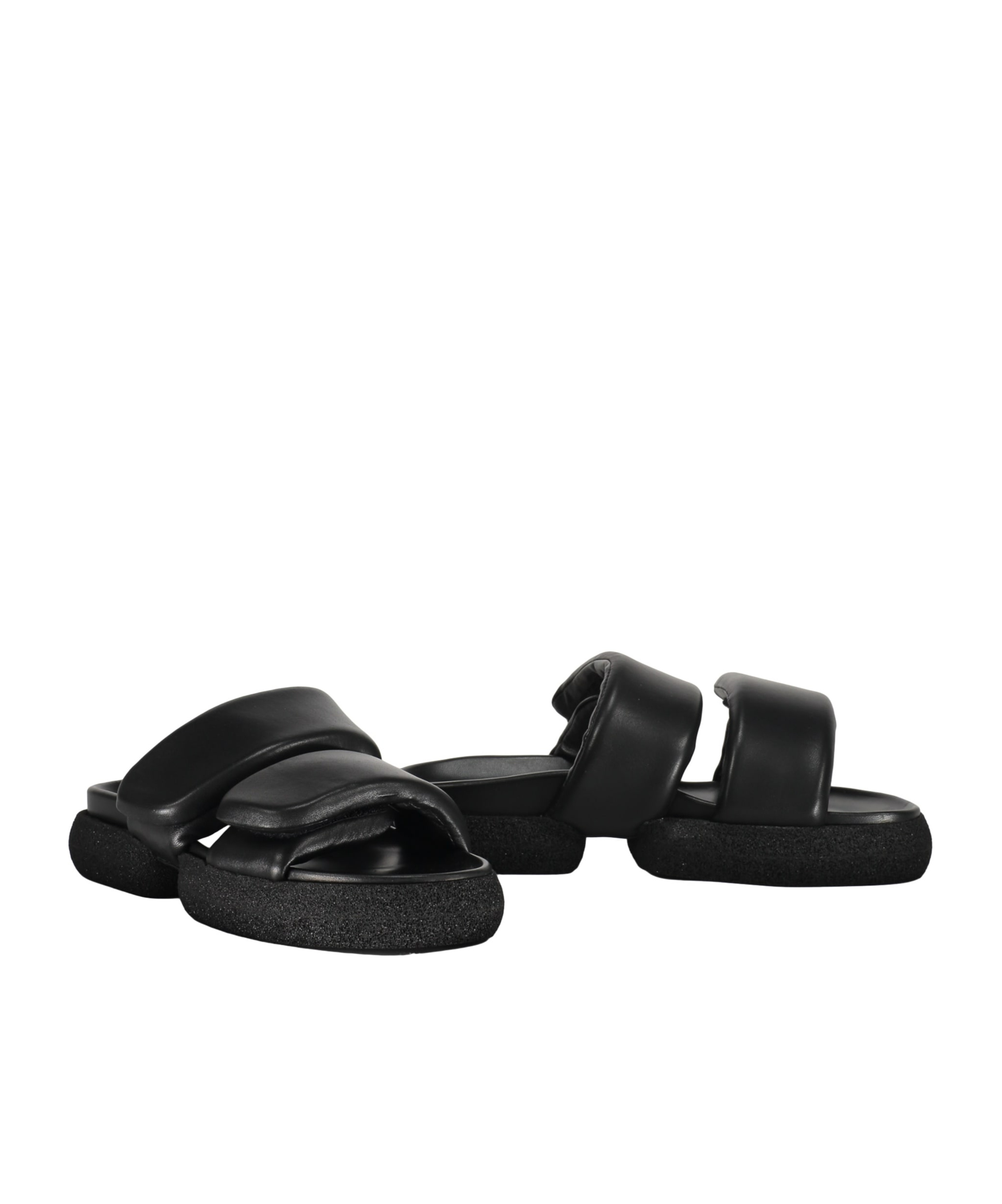 DRIES VAN NOTEN ROUND HEAD SLIPPERS