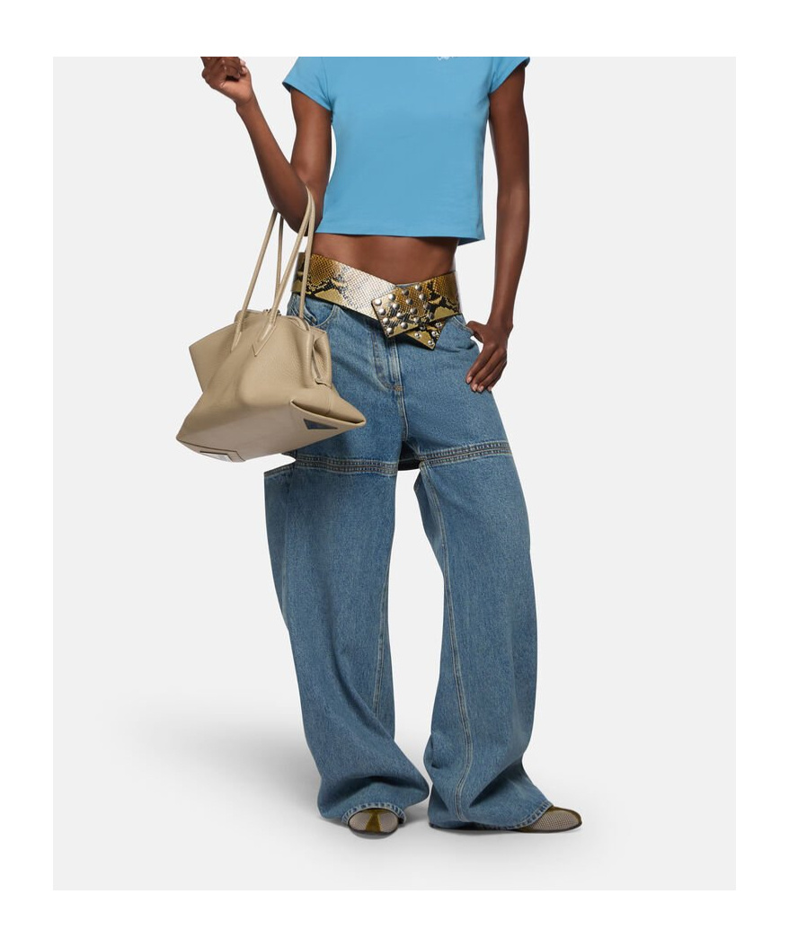 Attico Long Denim Jeans