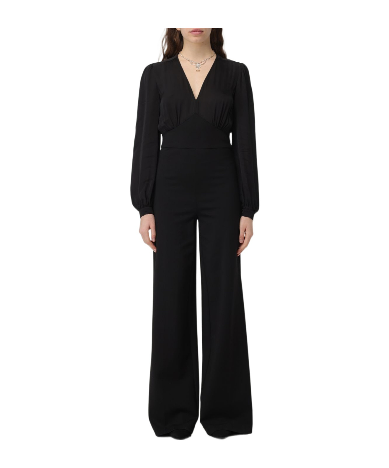 Twinset Jumpsuits  Woman Color Black In Black
