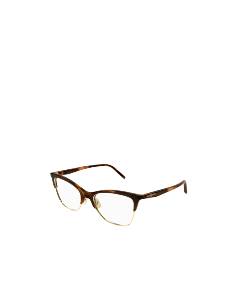 Saint Laurent Full-frame Flat Mirror In Brown