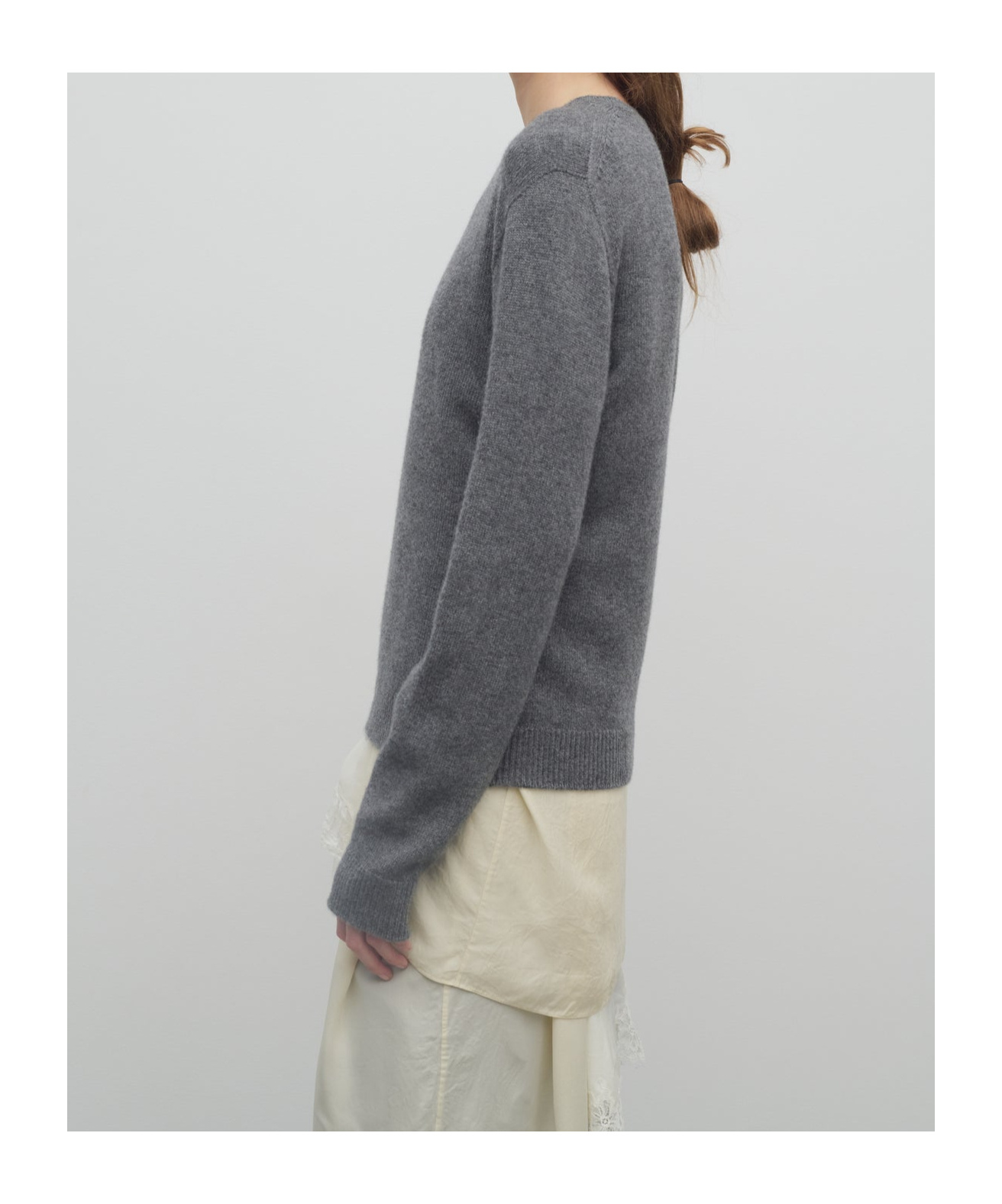 The Row Long-sleeved Sweater In Black