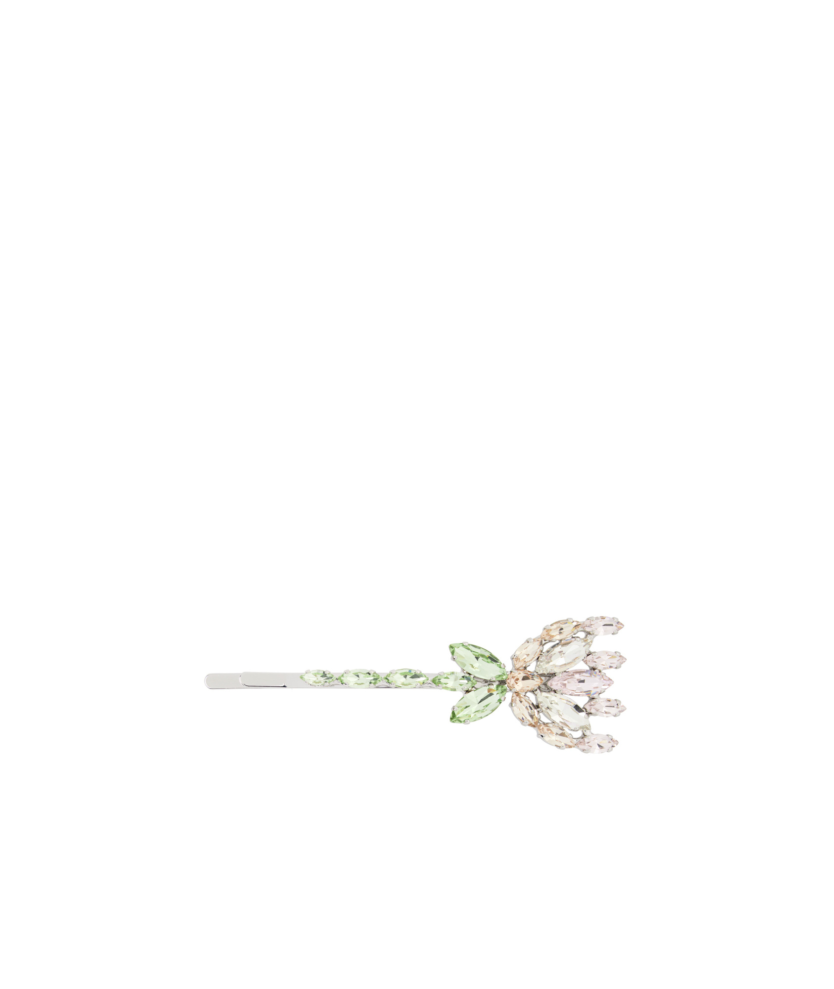 Shop Simone Rocha Carnation Hair Clip In Pink And Multicolour