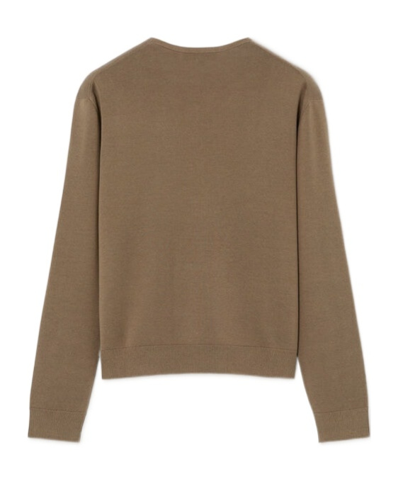 Loro Piana Siena Cardigan In Smoky Wood Color