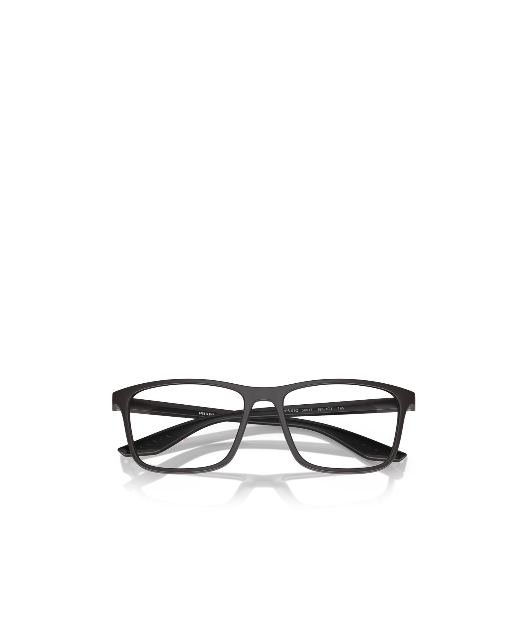 Prada Full Frame Plain Mirror In Black