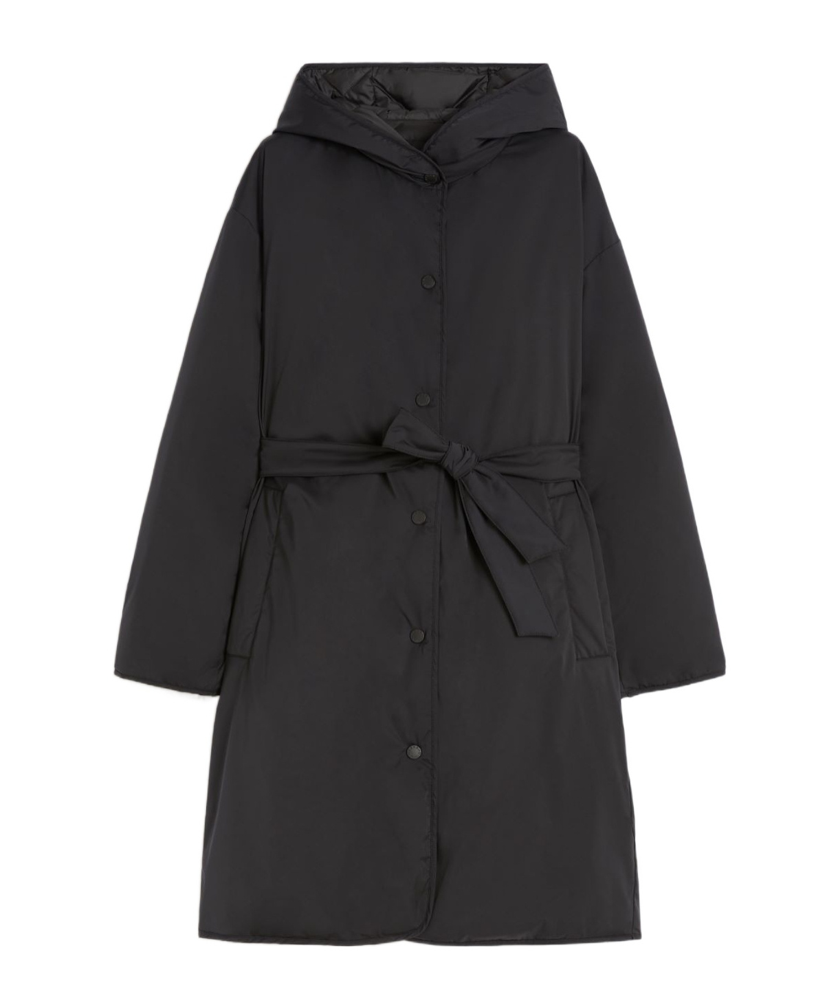 Weekend Max Mara Reversible Down Jacket In Black